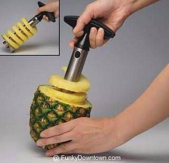 <p>Ananas soymak zor iştir, bu icat ananası soymakla kalmayıp işe estetik bir görünüm bile katıyor.</p>

<p> </p>
