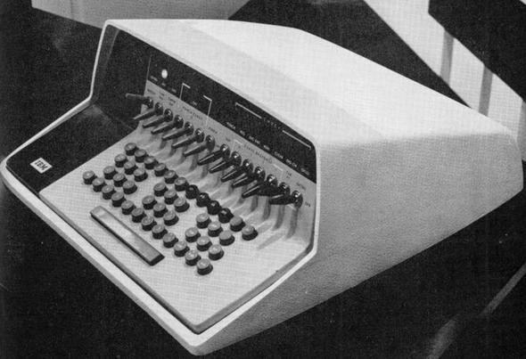<p>1957 - IBM 610 Sputnik 1</p>
<p> </p>