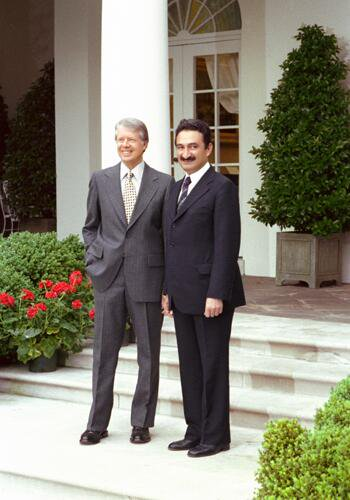 <p>Bülent Ecevit ve ABD Başkanı Jimmy Carter Beyaz Sarayda, 31 Mayıs 1978.</p>

<p> </p>
