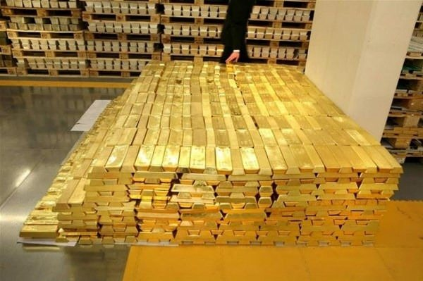 <p>1,6 milyar dolar değerindeki altınlar.</p>

<p> </p>

