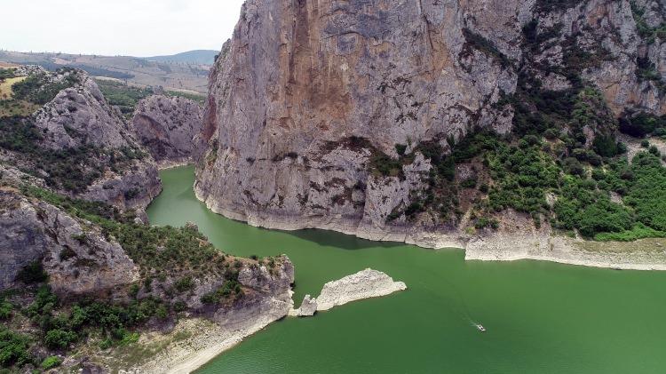 <p>Kaplancık Kanyonu ve Kaplancık Mahallesi, Helenistik ve Roma döneminden izler de taşıyor.</p>