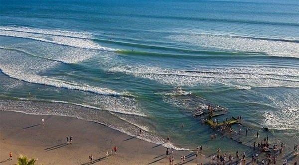 <p>Kaliforniya'nın Coronado şehrinde sular &ccedil;ekilince, sahildeki eski kumarhane gemisi SS Monte Carlo'nun batığı g&uuml;n y&uuml;z&uuml;ne &ccedil;ıktı.</p>

<p>&nbsp;</p>
