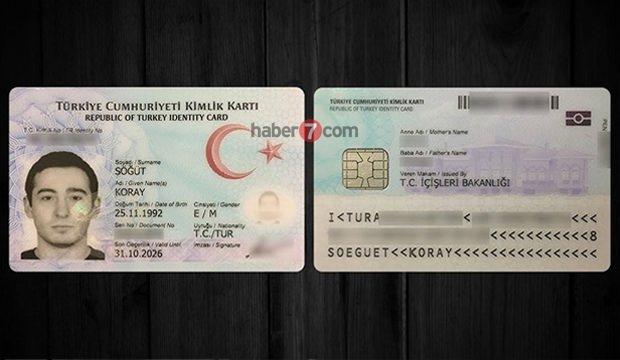 <p><strong>KİMLİK KARTINDAKİ ÇİP İÇERİSİNDE HANGİ BİLGİLER BULUNUYOR?</strong></p>
<p>T.C. Kimlik Numarası, Adı, Soyadı, Anne Adı, Baba Adı, Doğum Yeri ve Tarihi, Cinsiyeti, Medeni Hali, Kan Grubu, Dini, Veriliş Tarihi, Kart Seri Numarası, Belgenin Geçerlilik Tarihi ile kişiye özgü biyometrik veriler kart üzerinde bulunan yonga içinde yer almaktadır.</p>