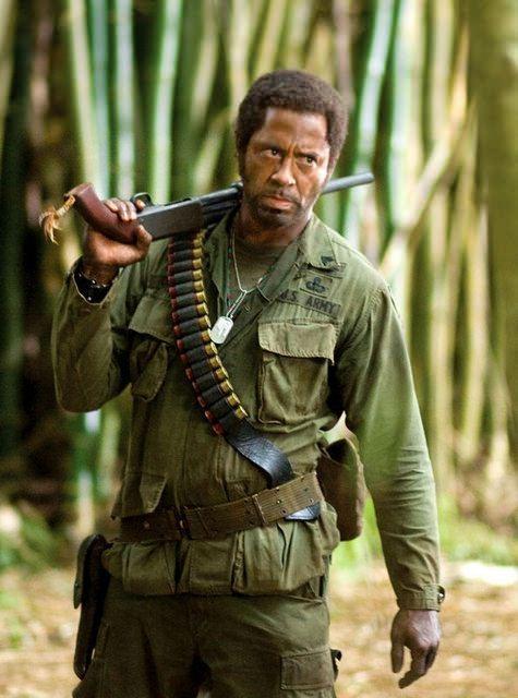<p>Kirk Lazarus (Tropic Thunder)</p>
<p> </p>