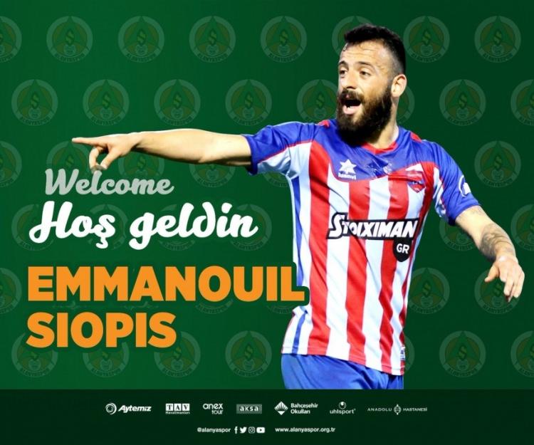 <p>Emmanouil Siopis - Alanyaspor</p>
