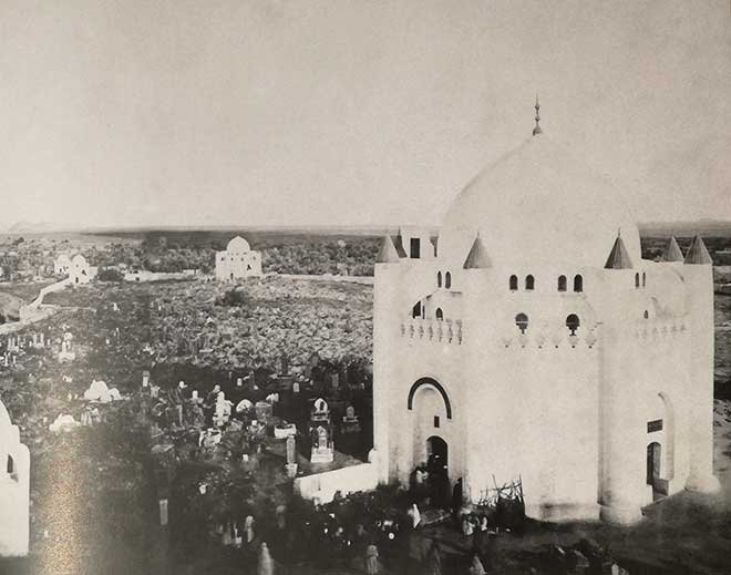 <p>Hz. Muhammed'in (sav) aile üyeleri ve ashabının defnedildiği yer Cennet-ül Baki, Mekke (1870-1890)</p>
<p> </p>
