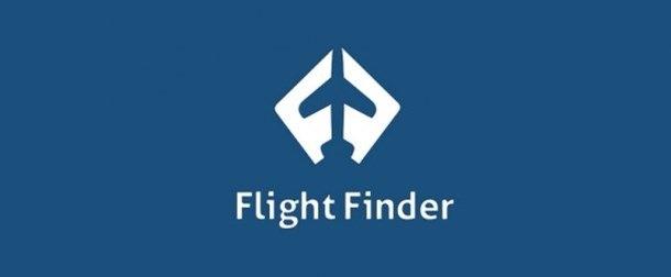 <p>Flight Finder: Burada basit ama zekice bir beyaz alan kullanımı var. Sırt sırta veren iki tane F harfi havayolu şirketinin, uçak logosunu oluşturuyor. </p>
<p> </p>