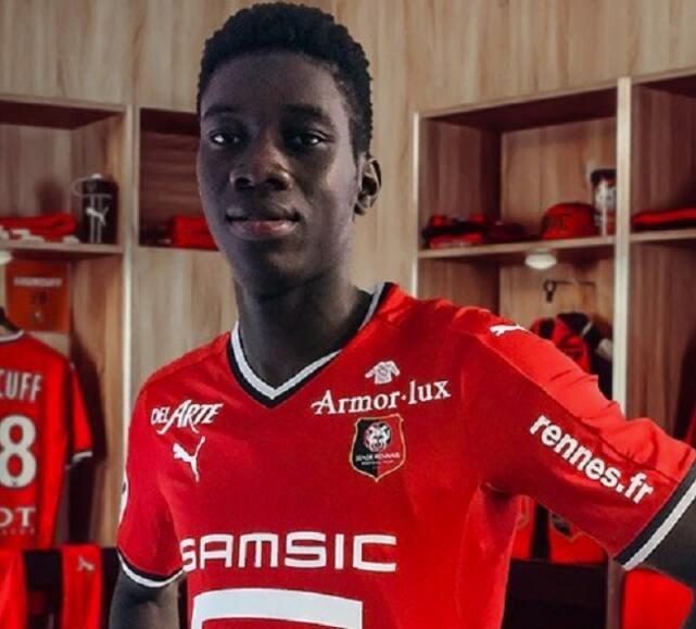 <p>Ismaïla Sarr (Senegal, 21 – Rennes)</p>

<p> </p>
