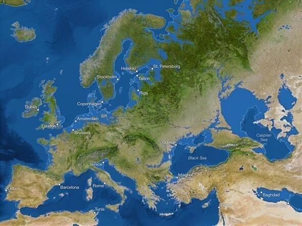 <p>Tüm buzulların erimesi durumunda ortalama deniz suyu seviyesi 65 metre kadar yükselecek.</p>
<p> </p>