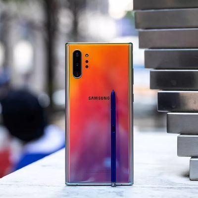 <p><strong>SAMSUNG:</strong></p>

<p><strong>​</strong>Samsung Galaxy Note 10 Plus</p>

<p> </p>
