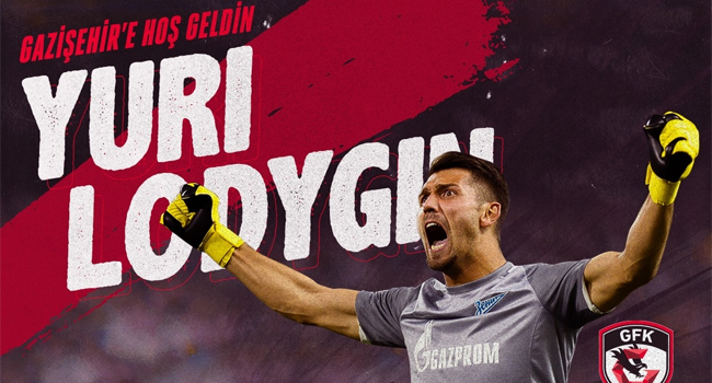 <p>Yuri Lodygin - Gazişehir Gaziantep FK</p>