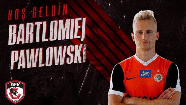 <p>Bartlomiej Pawlowski - Gazişehir Gaziantep FK</p>