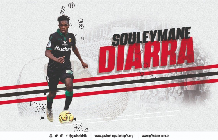 <p>Souleymane Diarra - Gazişehir Gaziantep FK</p>
