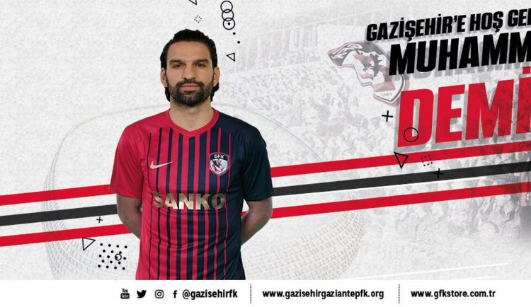 <p>Muhammet Demir - Gazişehir FK</p>
