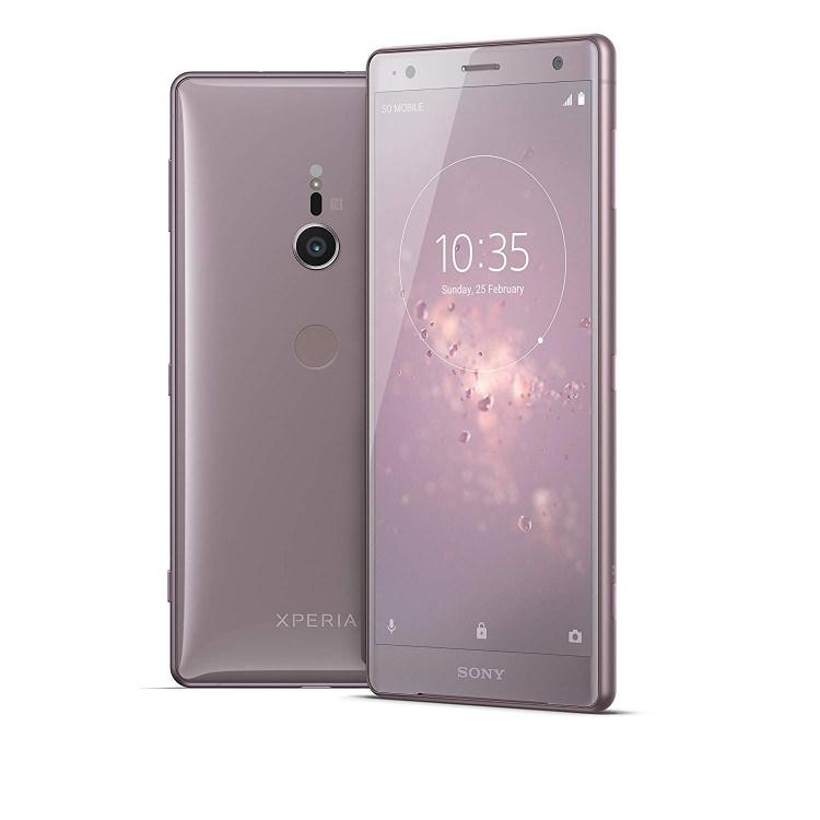 <p>– Sony Xperia XZ2</p>