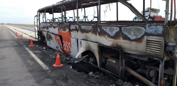 <p>Aksaray'da hareket halindeki yolcu otobüsündeki yangın, yolcular tahliye edilerek söndürüldü.</p>

<p> </p>

