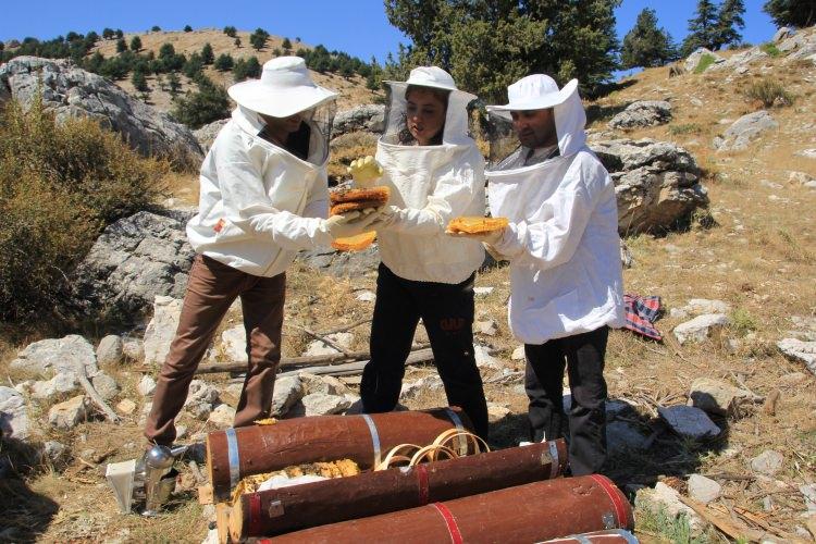 <p>Eğitimin ardından dedesi Ali Topal'dan kalma kovanları tamir ettiren Topal, kovanlarını yanına alarak Toros Dağları'nın 2 bin rakımlı yaylalarının yolunu tuttu.</p>
