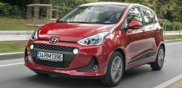 <p>Hyundai i10 1.0 MPI 5 İleri Düz Jump (Benzinli)<br />
<br />
Fiyatı: 74.720 TL<br />
<br />
Hyundai i20 1.2 MPI 5 İleri Düz Jump (Benzinli)<br />
<br />
Fiyatı: 85.400 TL</p>
