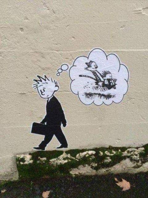 <p>Duvara çizilen anlamlı karikatür.</p>
<p> </p>