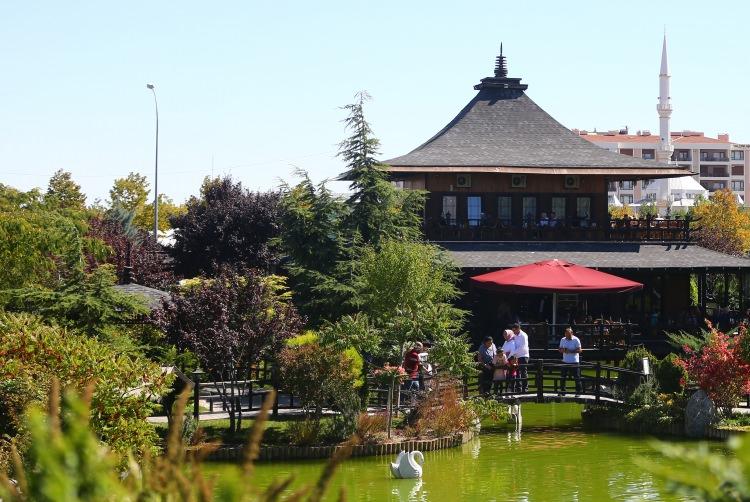 <p>"İnsanlar burada genelde fotoğraf çektiriyor. Bu park Japonya'daymış hissi uyandırıyor. Gelin ve damatları sıklıkla görüyoruz. Çok güzel, buraya arada geliyoruz. Balıkları çok ilginç, onları izlemek büyük keyif veriyor. Oğlumla buradayız. Burada vakit geçirmek çok keyifli. Daha önce görmediğim balık türlerini burada izliyoruz. Japon balıkları buraya bambaşka bir hava katıyor."</p>
