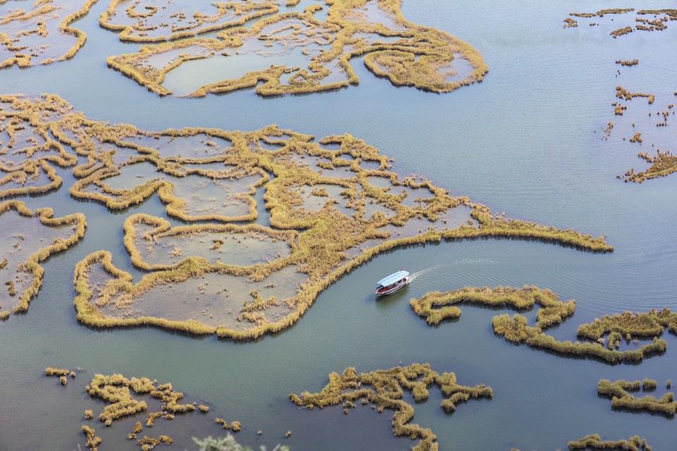 <p>Günü birlik tura katılan yabancı turistler, Köyceğiz Gölü'nün fazla suyunu Dalyan Kanalı aracılığıyla Akdeniz'e götürmesine de şahit oluyor. Aynı zamanda balık yurdu olan kanal, çok sayıda nadir bitki ve hayvan türüne ev sahipliği yapıyor.</p>
<p> </p>