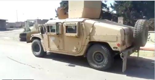 <p>Türk Ordusu tarafından ele geçirilen ABD'nin YPG teröristlerine verdiği silahlı askeri araçlar.</p>