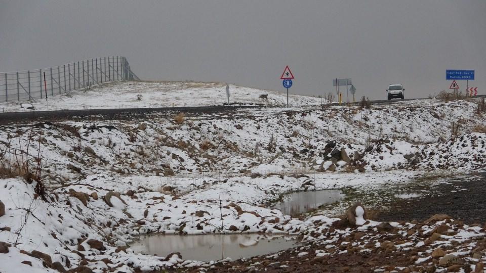 <p>Ardahan'da kar yağışı etkisini arttırdı. Kar yağışının devam ettiği Ilgar Dağı etekleri tamamen beyaza b&uuml;r&uuml;n&uuml;rken, Damal il&ccedil;esine bağlı Seyit&ouml;ren k&ouml;y&uuml; yaylası da beyaz &ouml;rt&uuml;yle kaplandı.</p>
