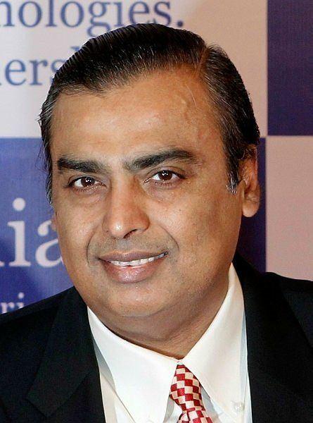 <p>19: Mukesh Ambani - Hindistan</p>

<p> </p>
