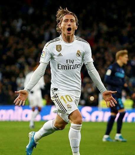 <p>Luka Modric - Real Madrid</p>
<p></p>