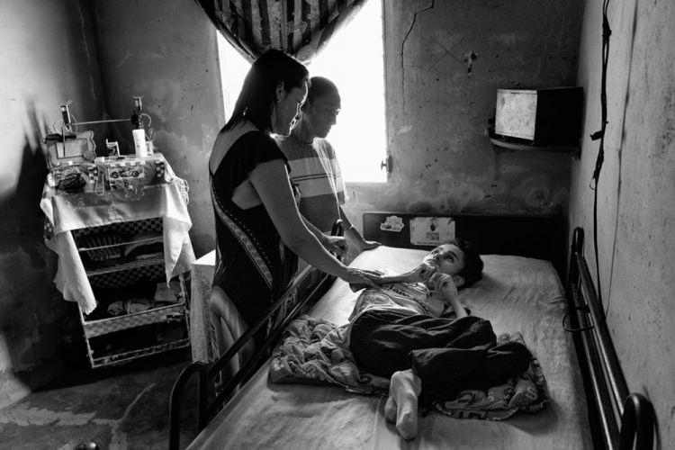 <p>Venezuela'da 28 yaşında yetersiz beslenmeden dolayı hasta düşen Miguel Blanco</p>
<p>Alvaro Ybarra Zavala</p>