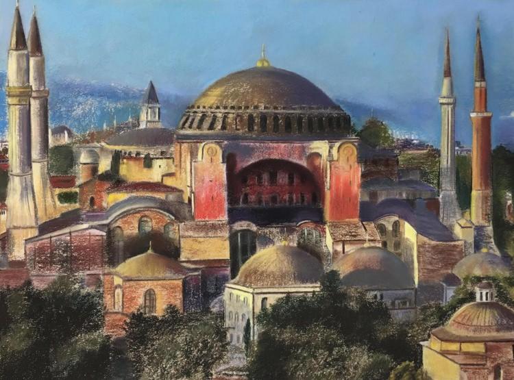 <p>39-Zeynep Tavukcu-Hagia Sophia</p>
