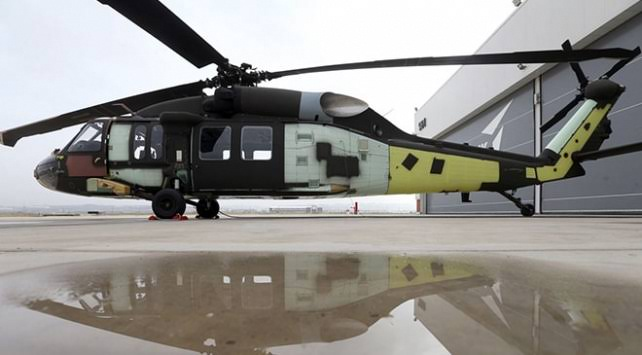 <p>Genel Maksat Helikopteri Programı kapsamında, toplamda 109 adet üretilecek T-70 helikopterinin ilki hangardan çıkarıldı.</p>
<p> </p>