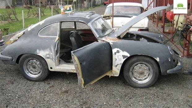 <p>1955 model Porsche 356B'yi satın alan adam onu baştan yenilemeye karar verdi.</p>