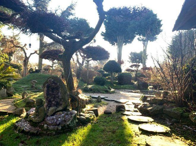 <p>2 dönümlük araziyi Meditasyon Merkezi ve Japon Bahçesi'ne dönüştüren Buddha Maitreya, Uzak Doğu ile bağlantı kurmak isteyen herkesi 2013 yılından beri evinde ağırlıyor.</p>
<p> </p>
