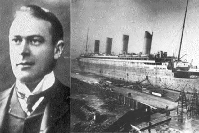 <p><strong>Thomas Andrews (1873-1912)</strong></p>

<p><strong>İcat:</strong> Titanik Gemisi</p>

<p><strong>Ölüm Nedeni:</strong> Titanik'in buz dağına çarpması sonucu, 1517 kişi ile birlikte hayatını kaybetti. </p>
