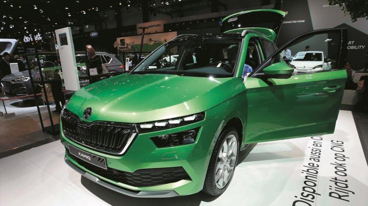 <p>Fuarda Skoda`nın Kamiq modeli de yer aldı.<br />
 </p>
