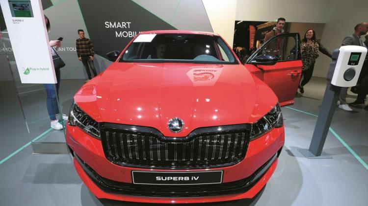 <p>Fuarda Skoda`nın SUPERB İV modeli de yer aldı.<br />
 </p>
