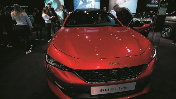 <p>Fuarda Peugeot`un 508 GT Line modeli de yer aldı.<br />
 </p>
