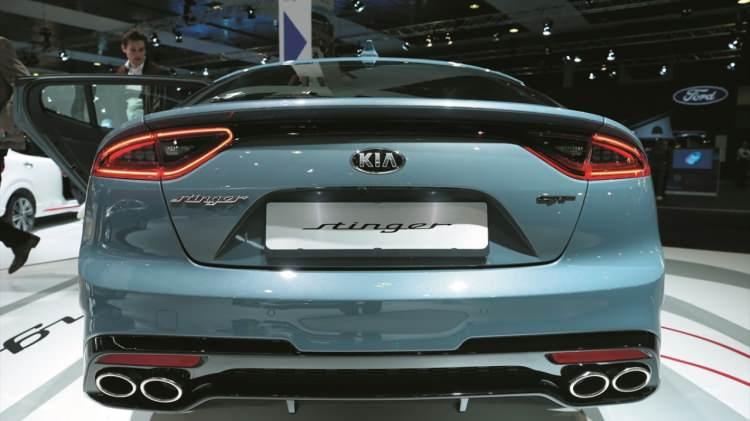 <p>Fuarda KIA`nın Stinger modeli de yer aldı.<br />
 </p>
