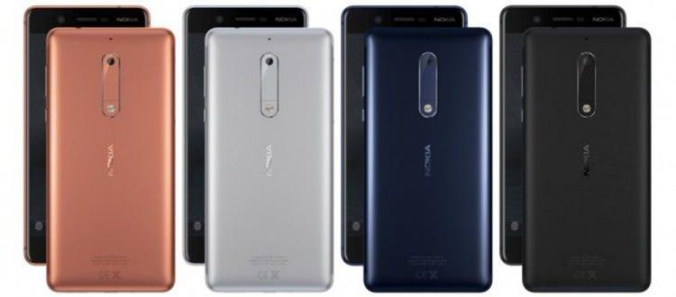 <p>Nokia 5</p>

<p>16 GB depolama </p>

<p> </p>
