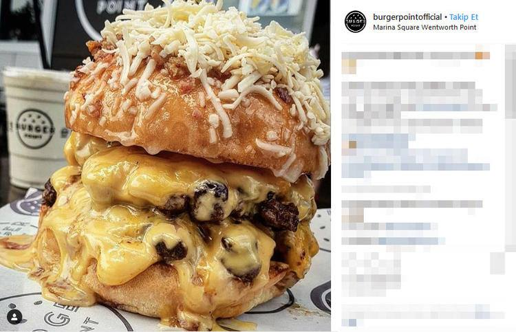 <p>Avustralya’nın Sidney şehrinde bulunan Burger Point’in burgerleri… Yanında erimiş peynirle servis edilen bu burgerler peynire batırılarak yeniyor.</p>

<p> </p>
