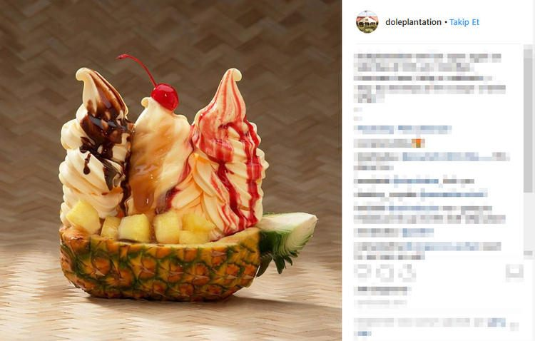 <p>Hawaii’nin Honolulu şehrinde bulunan Dole Çiftliği’nde servis edilen ananas dilimi üzeri ananaslı dondurma da ölmeden önce yenmesi gerekenlerden.</p>
<p> </p>