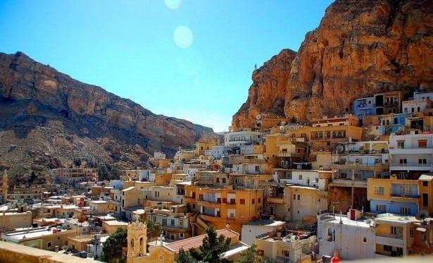 <p>Ma'lulla, Suriye</p>
