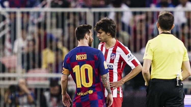 <p>FELIX İLE KAPIŞMIŞTI </p>
<p>Messi, Ocak ayında Atletico Madrid ile oynanan İspanya Kral Kupası yarı final mücadelesinde de Joao Felix ile kapışmıştı.</p>