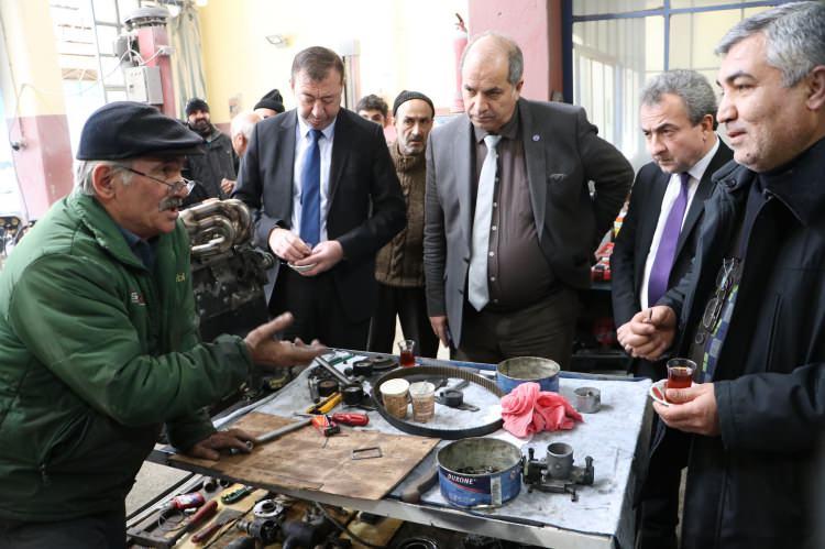 Bakanlık, kare pistonlu araç motoru tasarlayan usta ile temasa geçti
