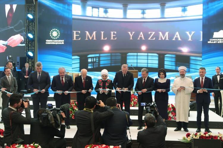 <p>İşte Millet Kütüphanesi açılış töreninden dikkat çeken fotoğraflar...</p>