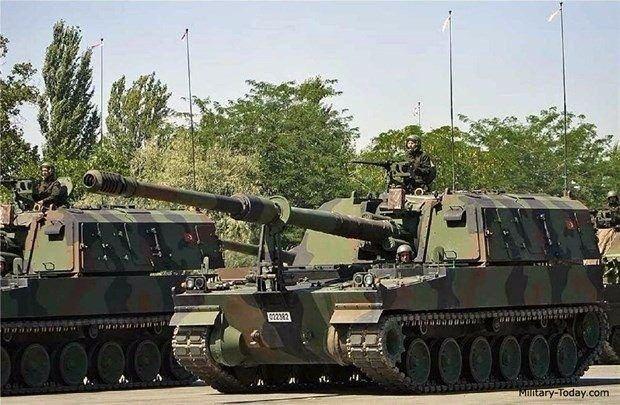 <p>T-155 Fırtına Kundağı Motorlu Obüs<br />
<br />
 </p>
