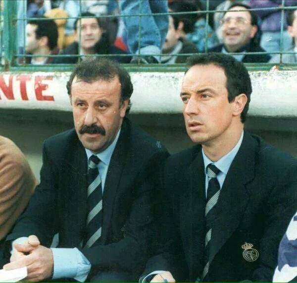 <p>Del Bosque - Rafa Benitez (1994)</p>

