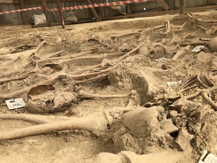 <p>ŞEHİTLİK MÜZESİ YAPIMI ÖNCESİNDE YAPILAN KAZILARDA ORTAYA ÇIKTI</p>
<p>İstanbul Valiliği Yatırım İzleme Koordinasyon Bölümü tarafından bölgeye bir "Balkan Şehitliği Müzesi" yapılması planı gereği İstanbul 1 Numaralı Kültür ve Tabiat Varlıkları Koruma bölge kurulundan izin alınarak İstanbul Arkeoloji Müzeler Müdürlüğü tarafından yaklaşık bir yıl önce çalışma başlatılmıştı.</p>