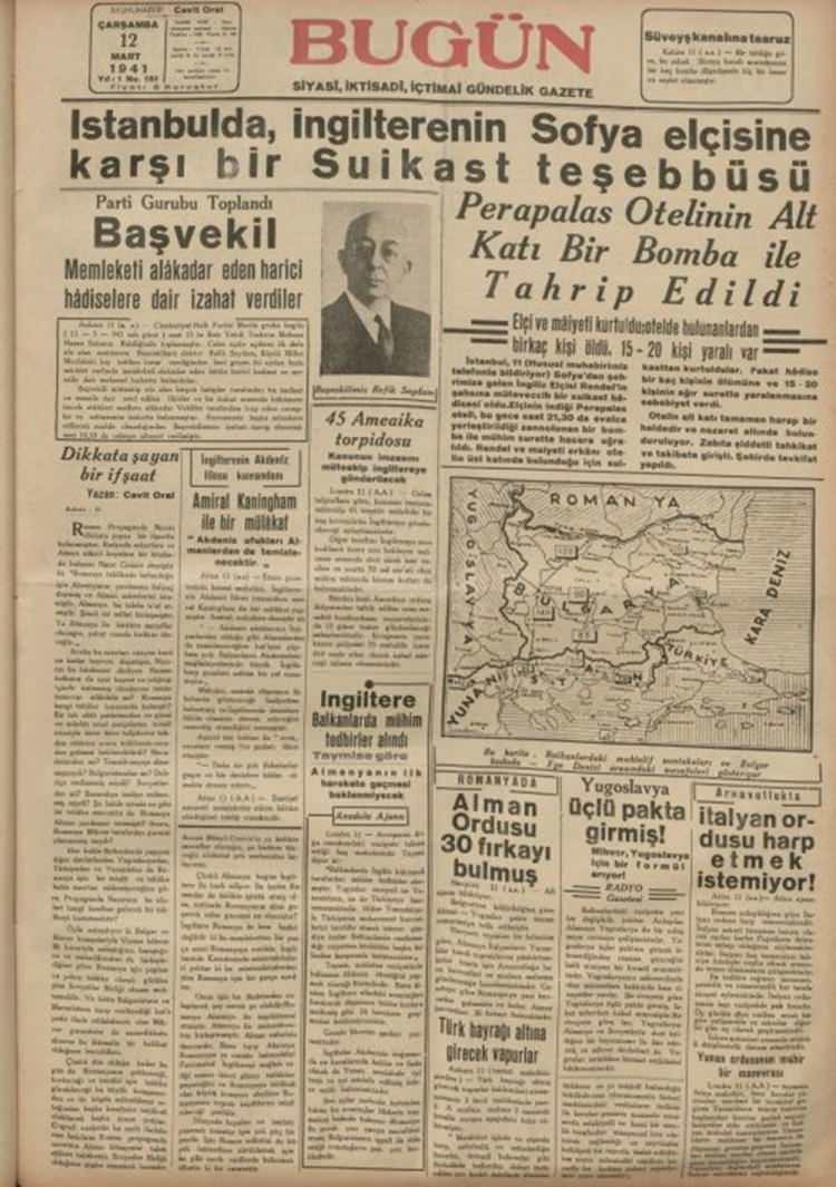 <p><strong>Bugün (1941)</strong></p>
